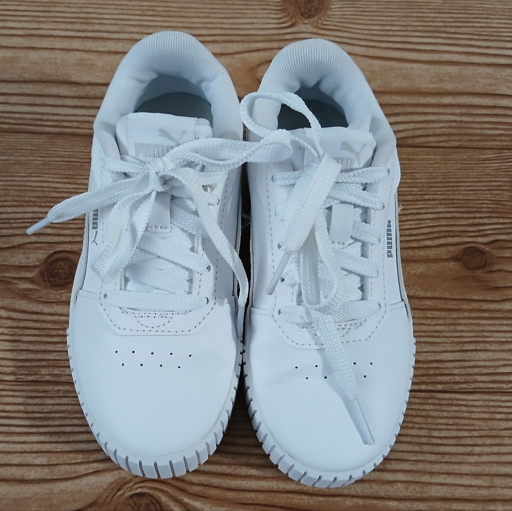 Puma‎ Kids Classic White Sneakers